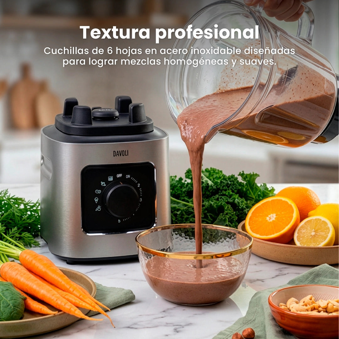 7 Davoli Power Blender Texturas cremosas Licuadora Alta Potencia 1500 W.jpg