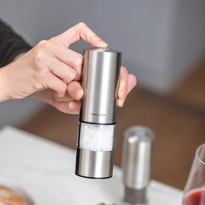 Salero y Pimentero Recargable Power Spice Simple Cook