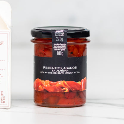 Pimientos Asados en Almíbar 220 gr La Chinata
