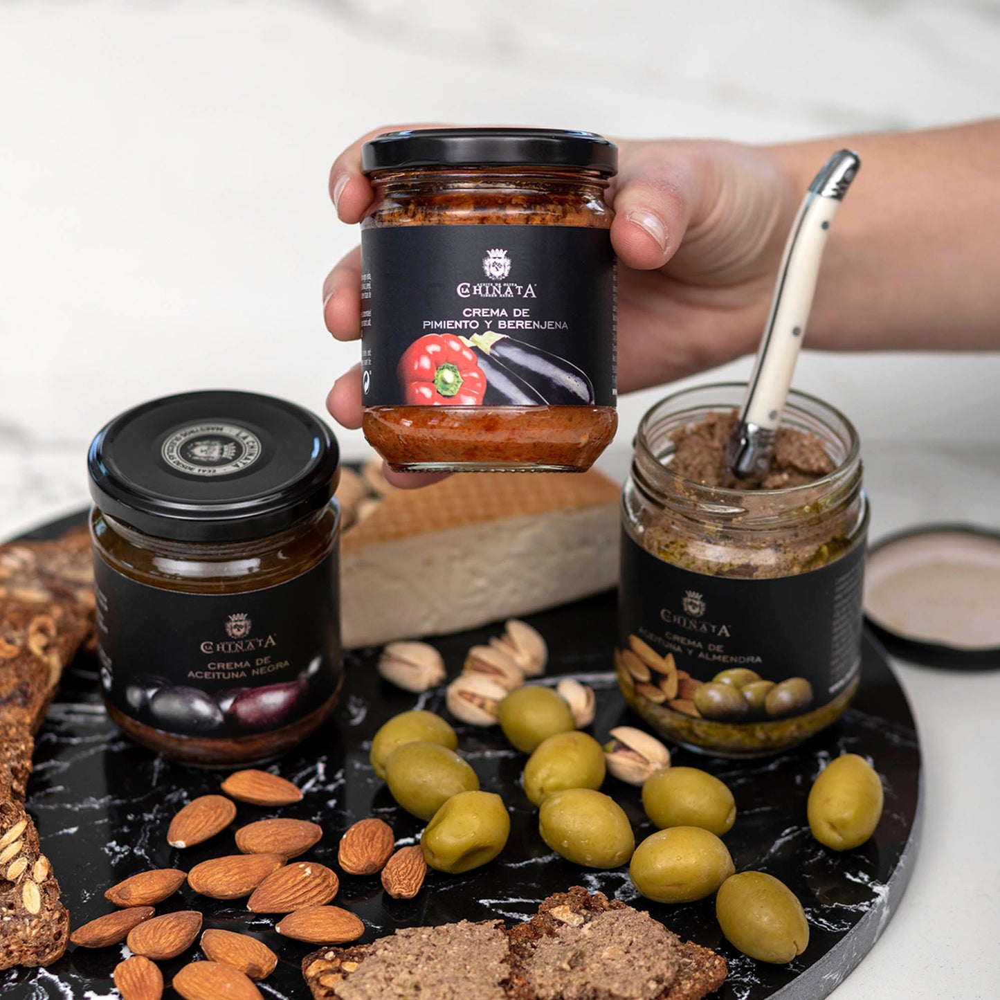 Crema de Pimientos y Berenjenas 180 gr La Chinata