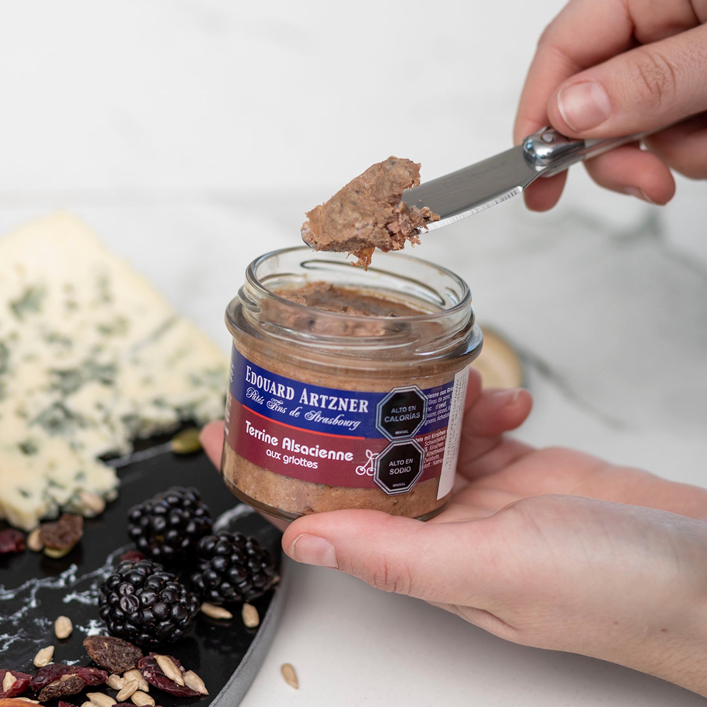 Paté de Hígado con Cerezas 100 gr Artzner