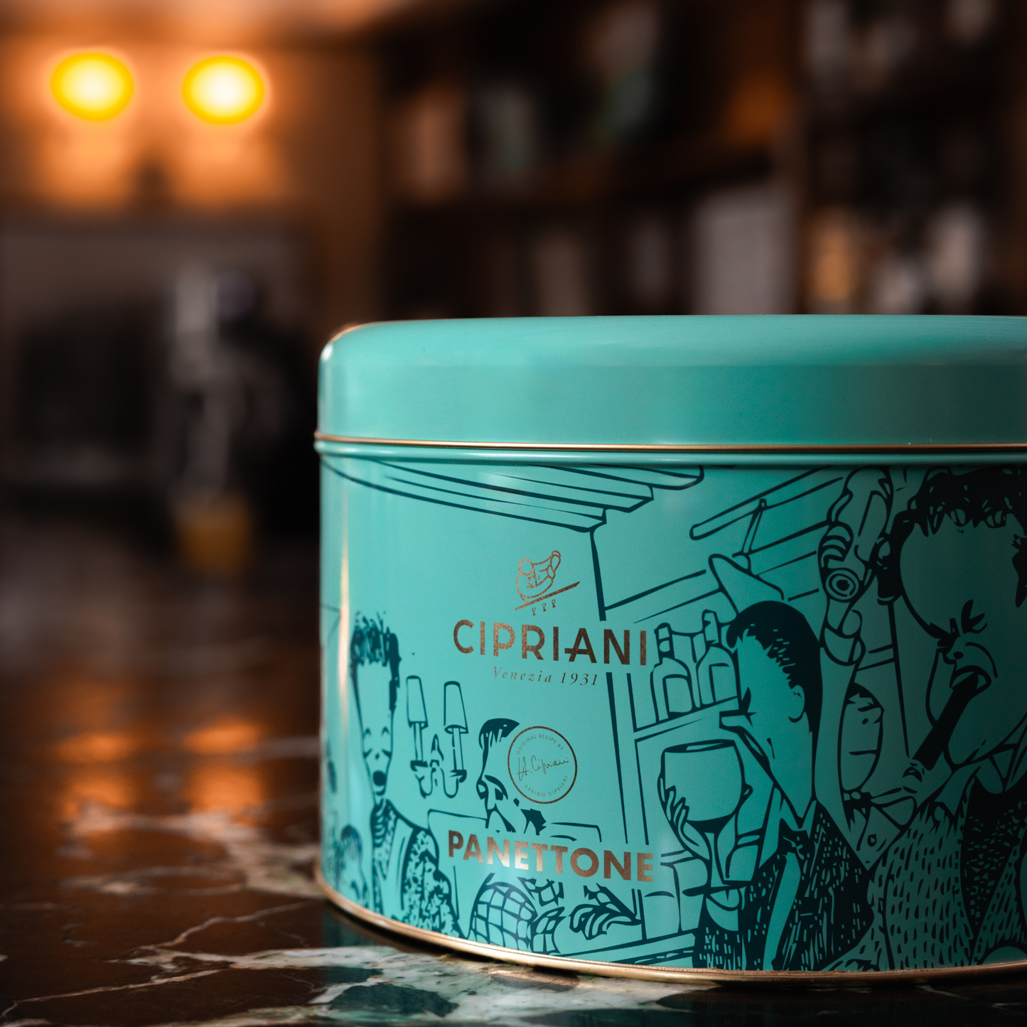 Panettone 1 kg en Lata Cipriani