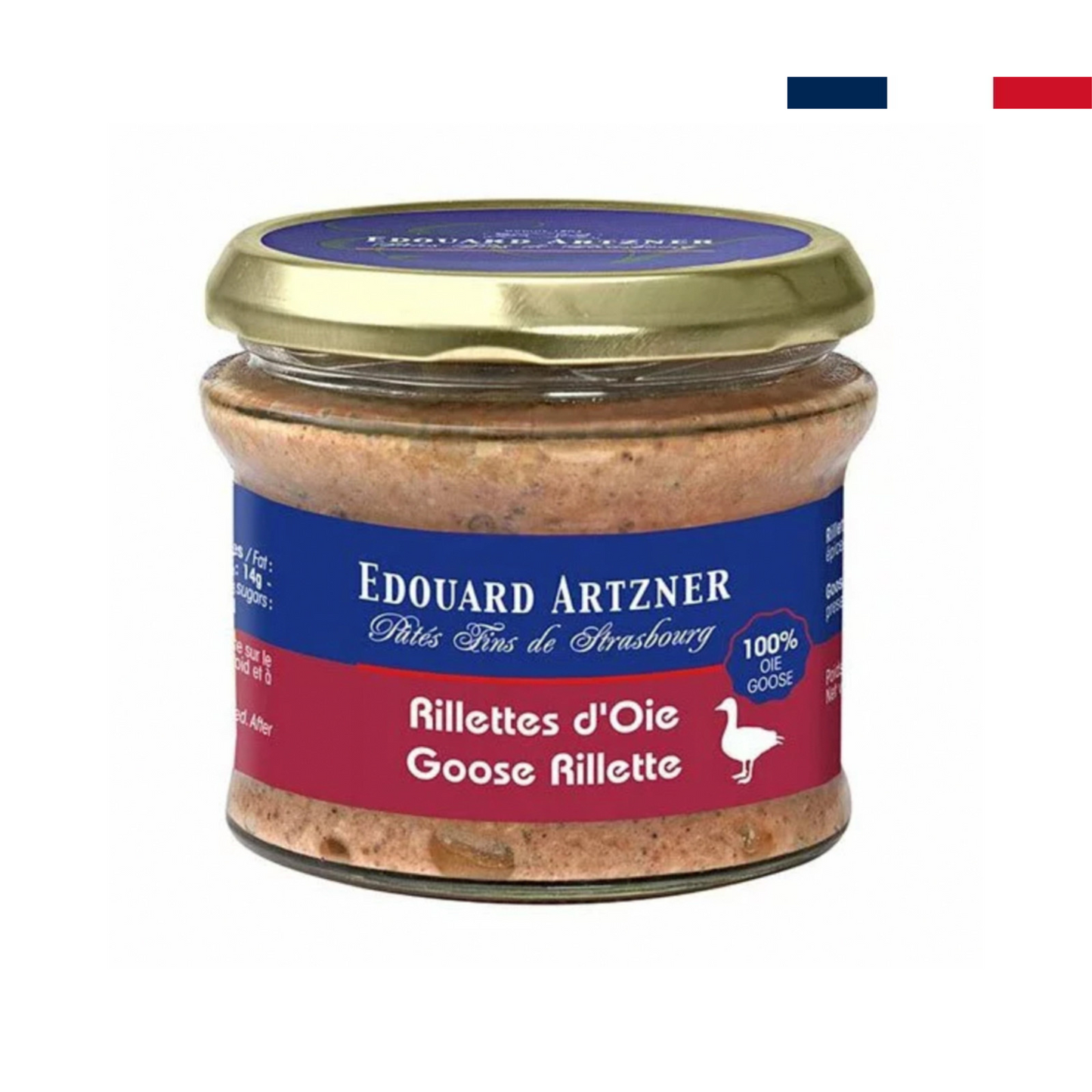 Rillette de Ganso 170 Grs Edouard Artzner