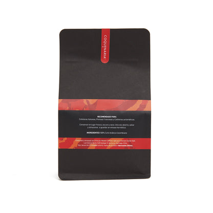 Café de Grano Tostado Colombia Excelso 250gr. Coquinaria