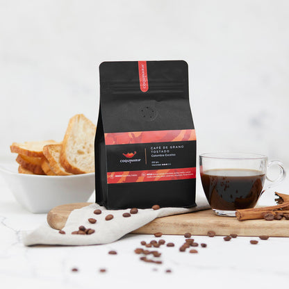 Café de Grano Tostado Colombia Excelso 250gr. Coquinaria