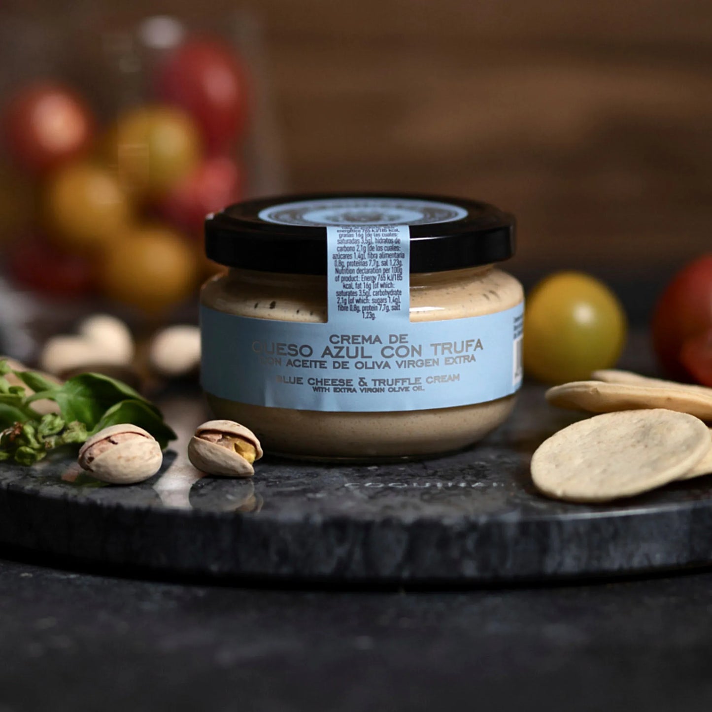 Crema de Queso Azul con Trufa 120 Grs La Chinata