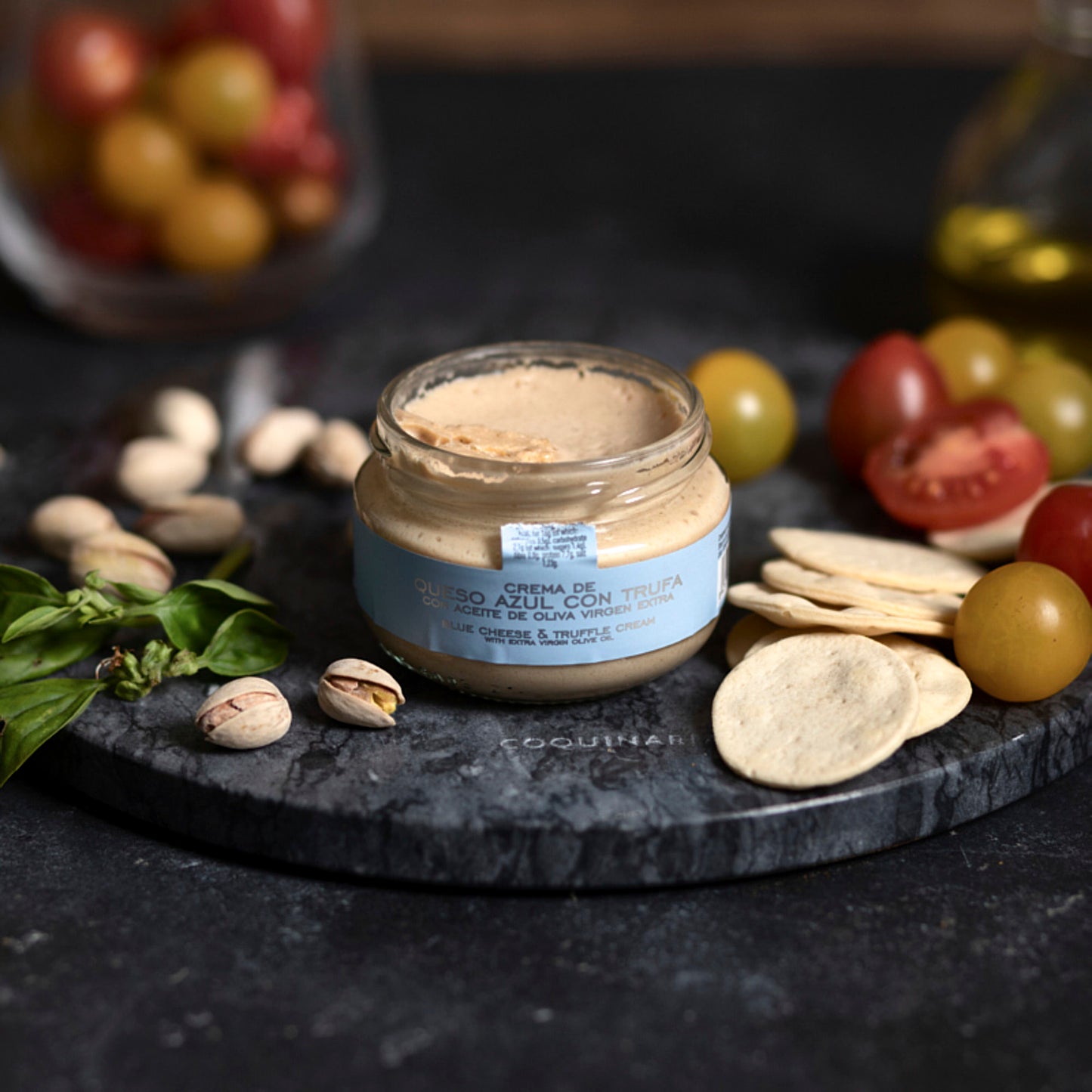 Crema de Queso Azul con Trufa 120 Grs La Chinata