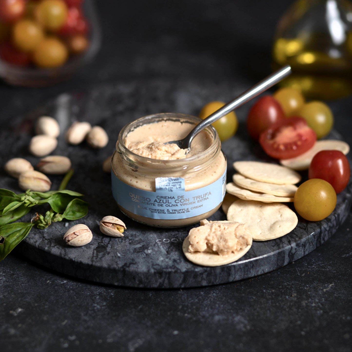 Crema de Queso Azul con Trufa 120 Grs La Chinata