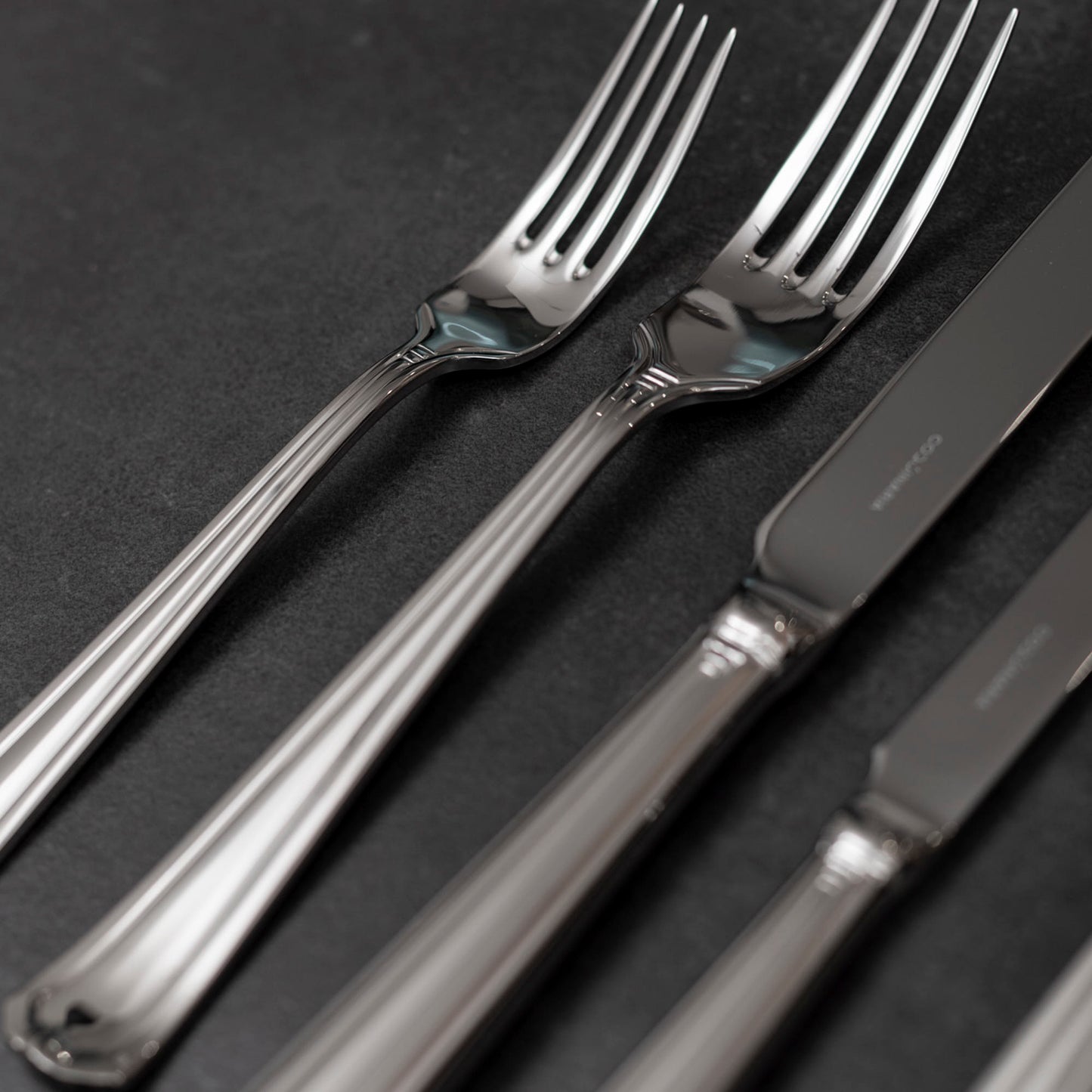Set de Cuchilleria Oxford 6 Personas 42pzs Silver Mirror Finish Coquinaria