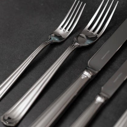 Set de Cuchilleria Oxford 6 Personas 42pzs Silver Mirror Finish Coquinaria