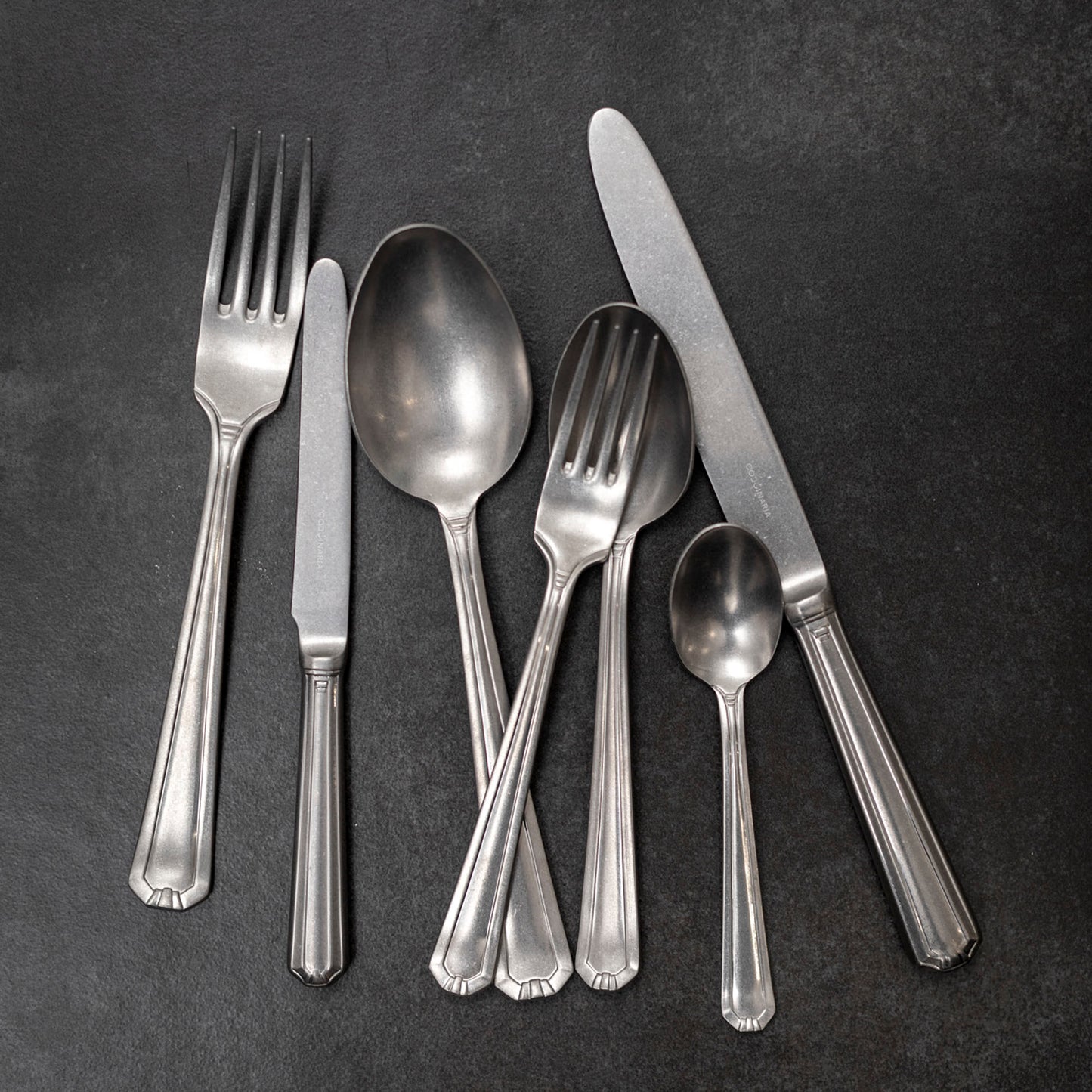 Set de Cuchilleria Oxford 6 Personas 42pzs Vintage Coquinaria