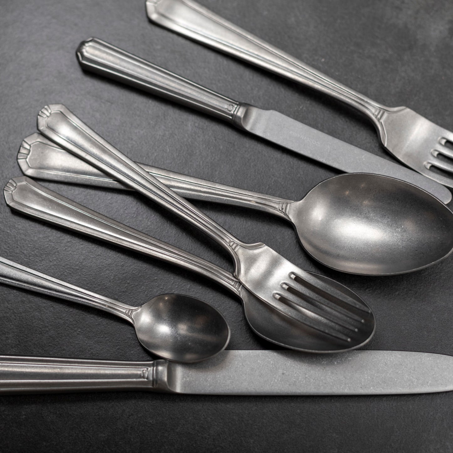Set de Cuchilleria Oxford 6 Personas 42pzs Vintage Coquinaria