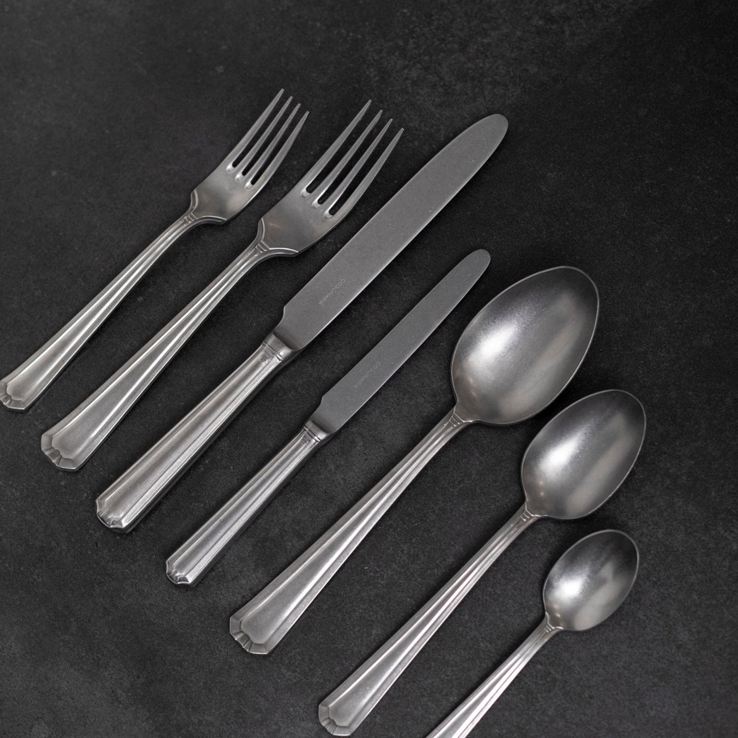 Set de Cuchilleria Oxford 6 Personas 42pzs Vintage Coquinaria