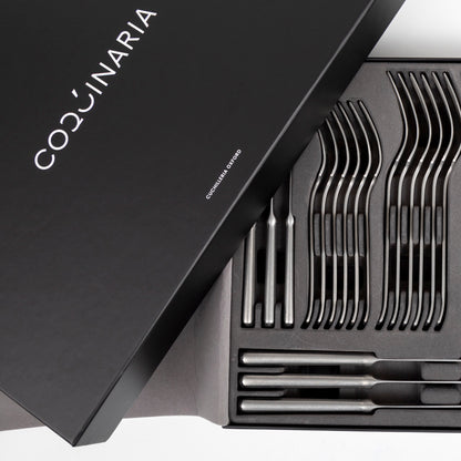 Set de Cuchilleria Oxford 6 Personas 42pzs Vintage Coquinaria