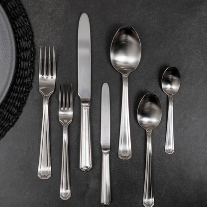 Set de Cuchilleria Oxford 6 Personas 42pzs Silver Matt Coquinaria