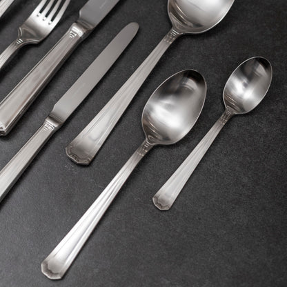 Set de Cuchilleria Oxford 6 Personas 42pzs Silver Matt Coquinaria