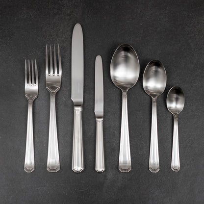 Set de Cuchilleria Oxford 6 Personas 42pzs Silver Matt Coquinaria