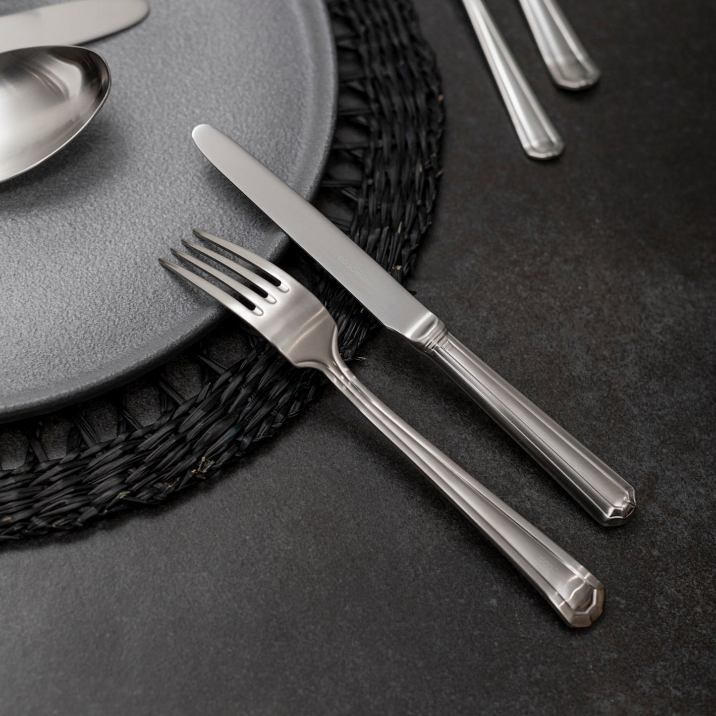 Set de Cuchilleria Oxford 6 Personas 42pzs Silver Matt Coquinaria