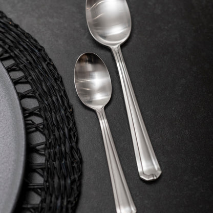 Set de Cuchilleria Oxford 6 Personas 42pzs Silver Matt Coquinaria