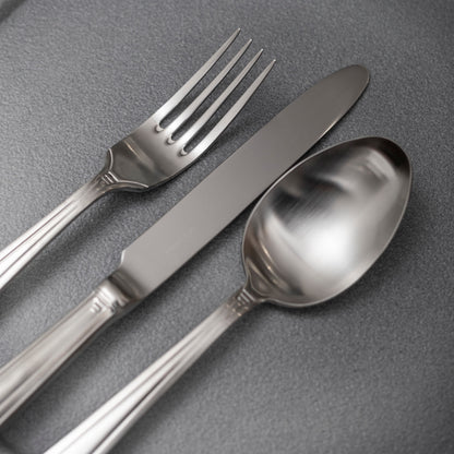 Set de Cuchilleria Oxford 6 Personas 42pzs Silver Matt Coquinaria