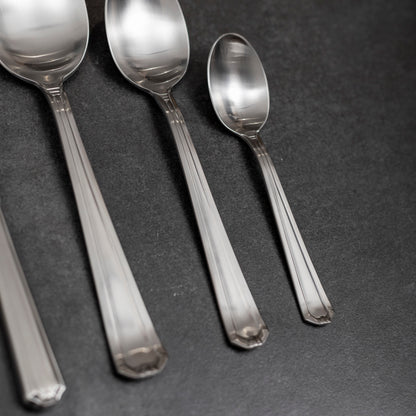Set de Cuchilleria Oxford 6 Personas 42pzs Silver Matt Coquinaria