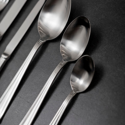Set de Cuchilleria Oxford 6 Personas 42pzs Silver Matt Coquinaria