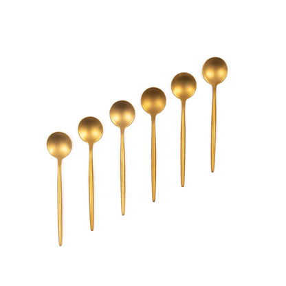 Set 6 Cucharas Vintage Gold Coquinaria