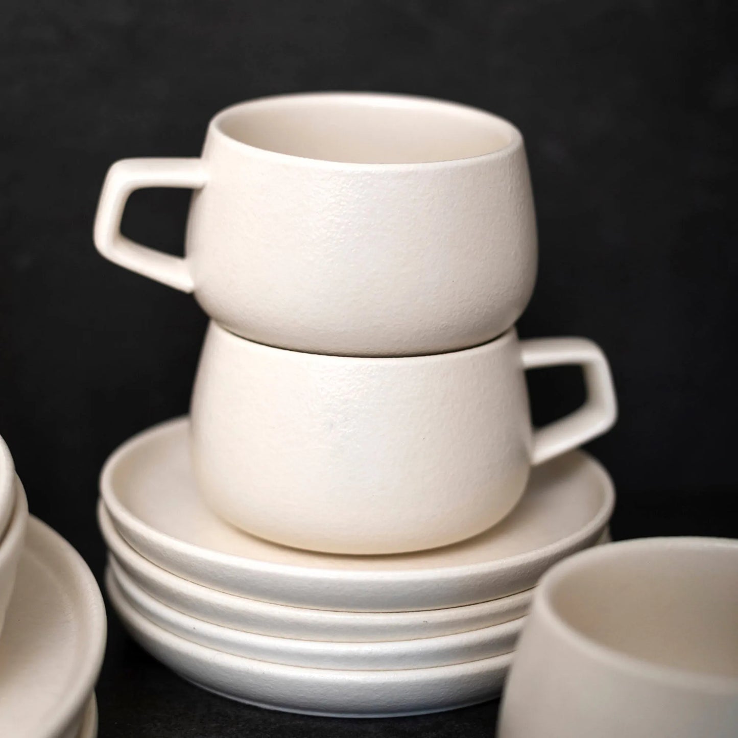Juego de Vajilla Crema Porcelana 20 Pzs Coquinaria