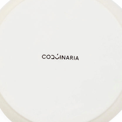 Juego de Vajilla Crema Porcelana 20 Pzs Coquinaria
