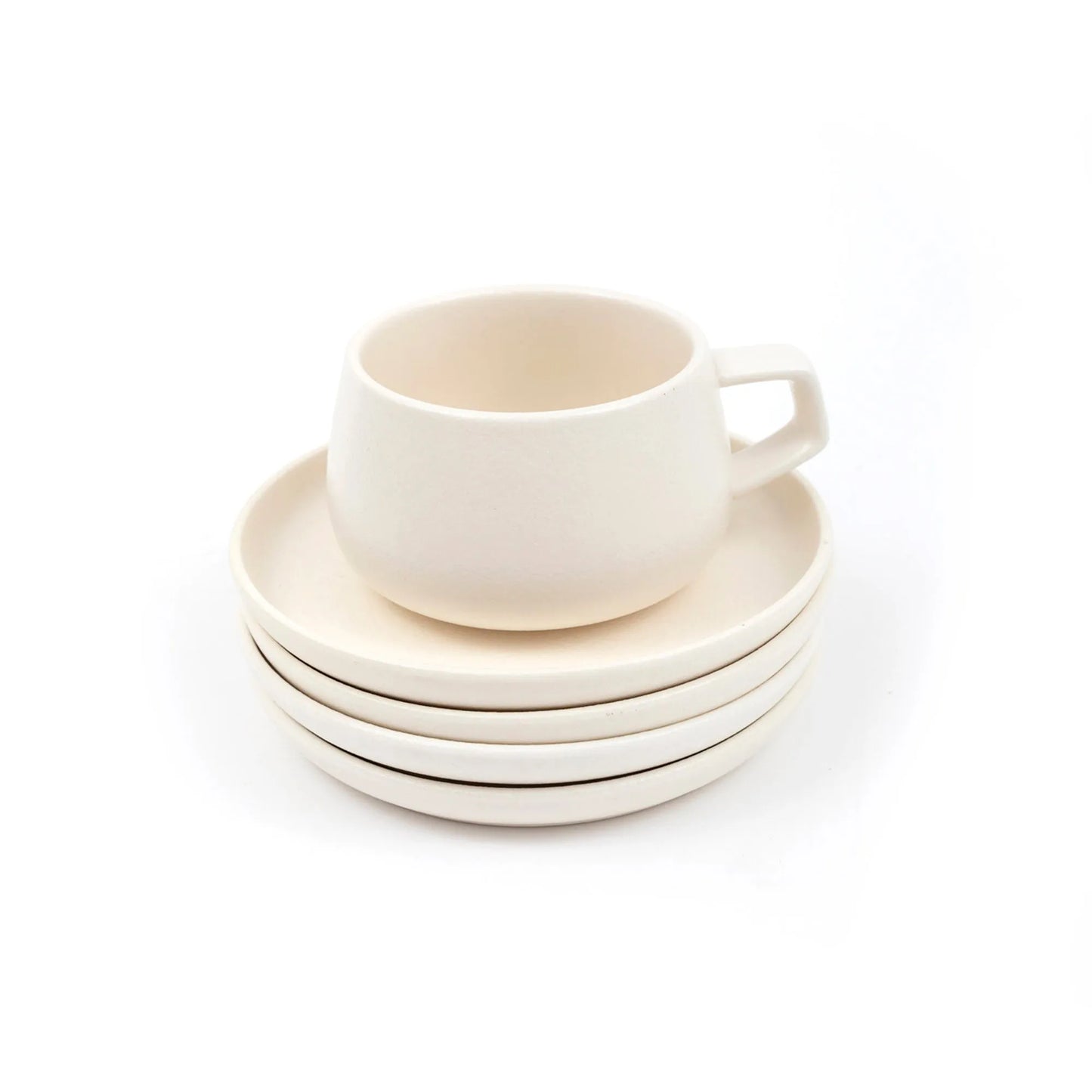 Juego de Vajilla Crema Porcelana 20 Pzs Coquinaria