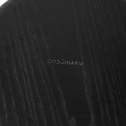 Set 4 Platos Madera Negra Coquinaria