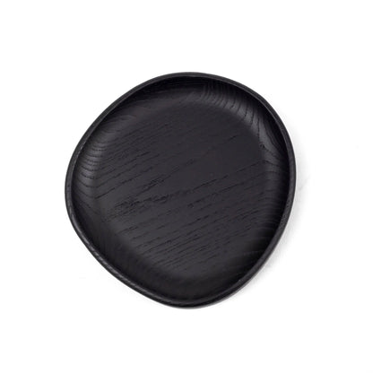 Set 4 Platos Madera Negra Coquinaria