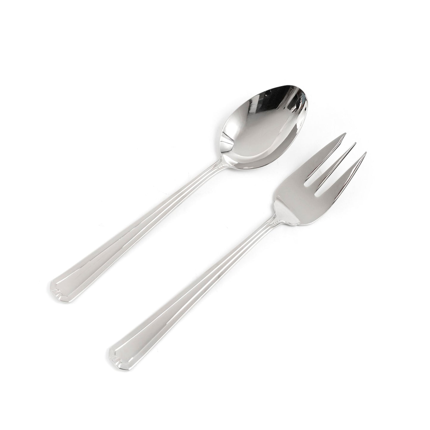 Set Tenedor y Cuchara Servir 2 pzs Oxford Coquinaria