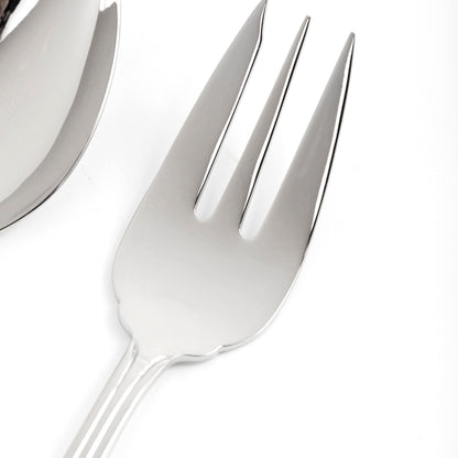 Set Tenedor y Cuchara Servir 2 pzs Oxford Coquinaria