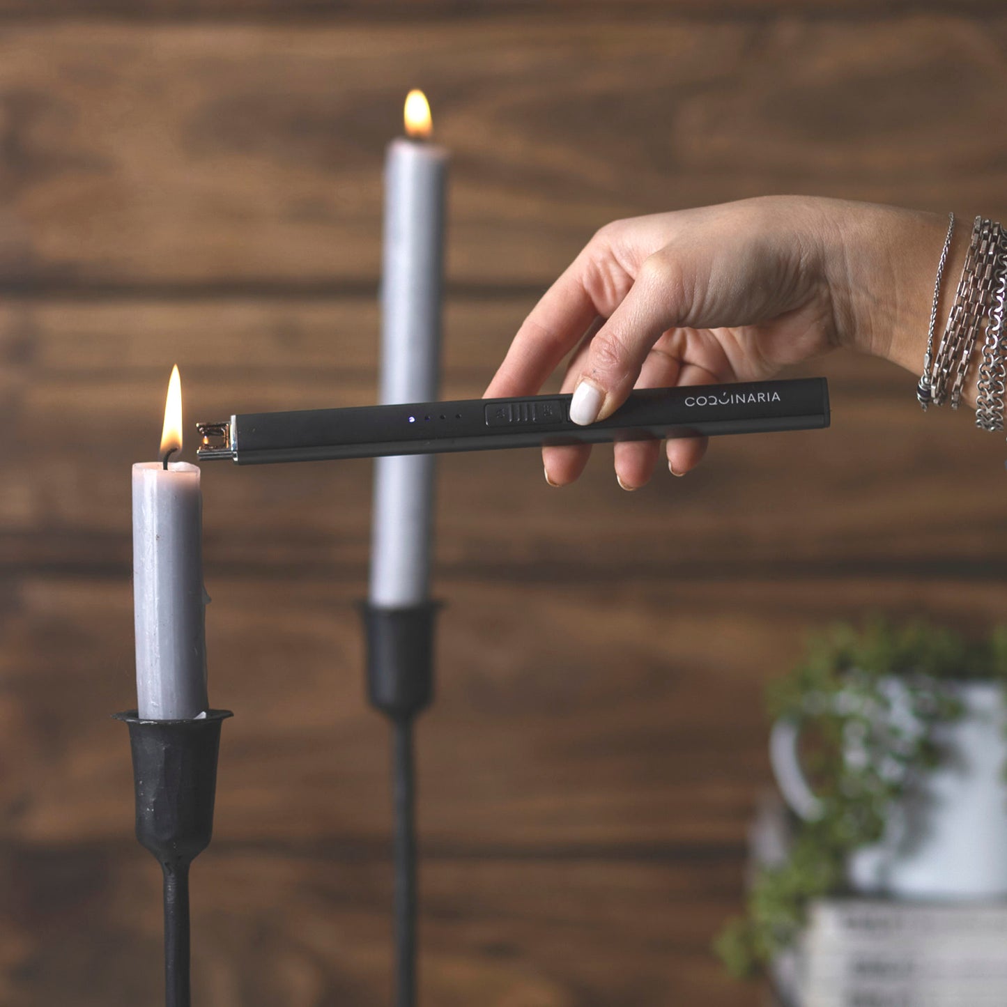 Encendedor de Velas Recargable Coquinaria