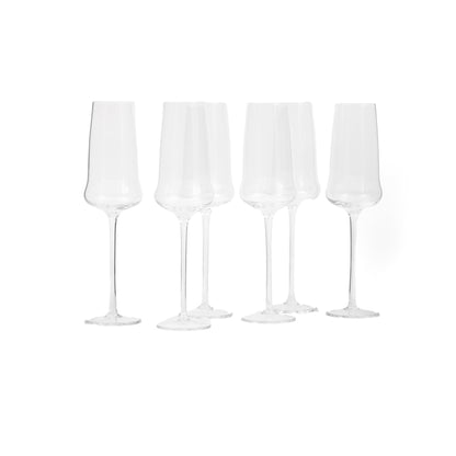Set 6 Copas Champagne Wave Coquinaria