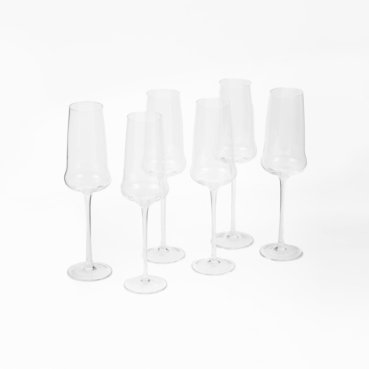 Set 6 Copas Champagne Wave Coquinaria