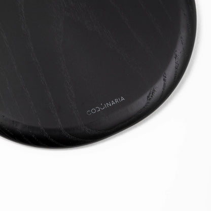 Tabla Madera negra 49 cms Coquinaria