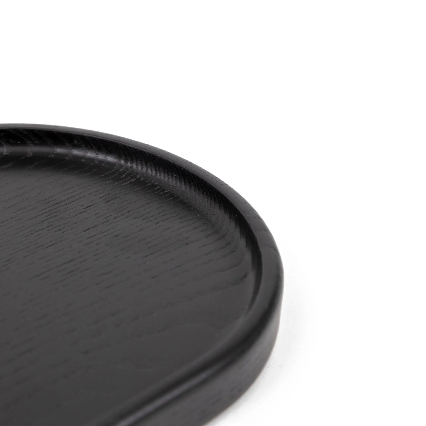Plato Madera Negra 38 cm Coquinaria