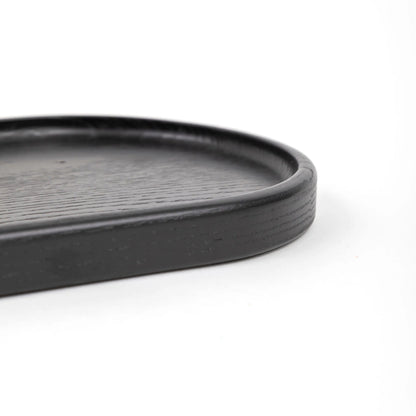 Plato Madera Negra 38 cm Coquinaria