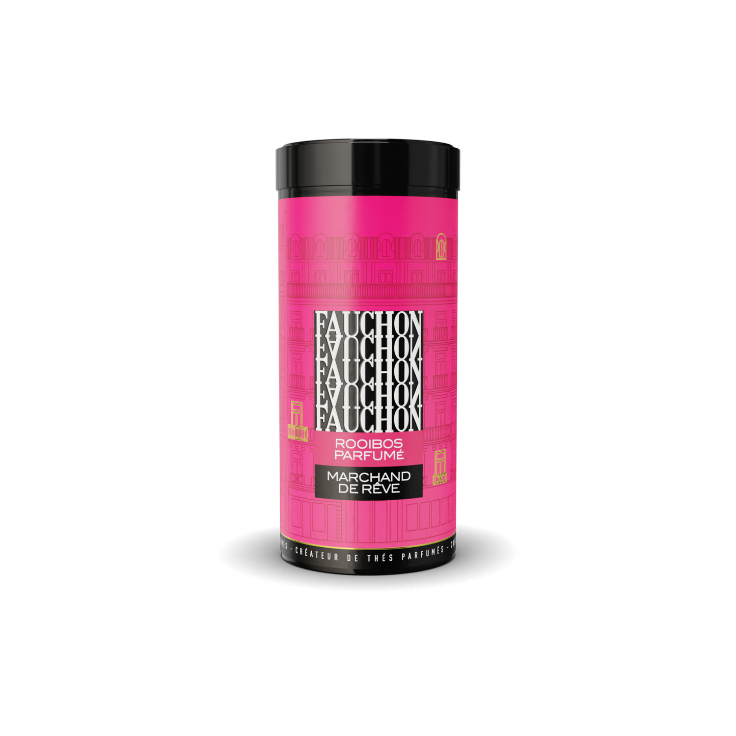 Lata de té en hoja Rooibos Caramelo & Miel 80 grs Fauchon