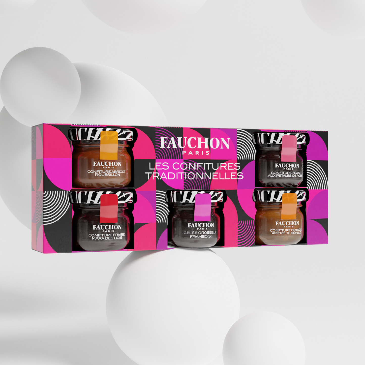 Set 5 Mini Mermeladas 5x28 grs Fauchon