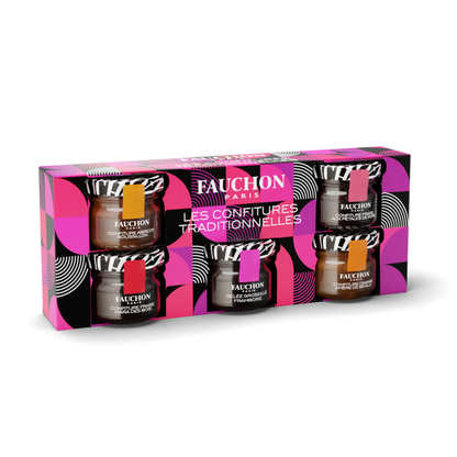 Set 5 Mini Mermeladas 5x28 grs Fauchon