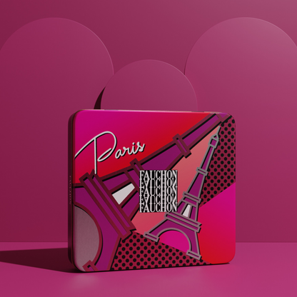 32 Tabletas de chocolate Bitter & Leche 160 grs Fauchon