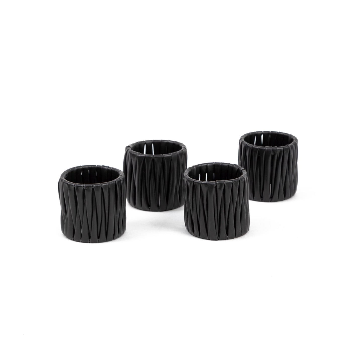 Kit Set 4 Anillos para Servilletas Coquinaria +Servilletero Coquinaria