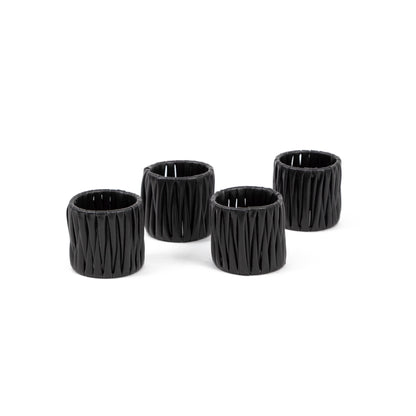 Kit Set 4 Anillos para Servilletas Coquinaria +Servilletero Coquinaria