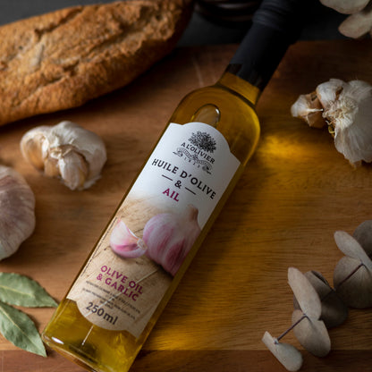 Aceite de Oliva con Ajo 250 ml Al Olivier