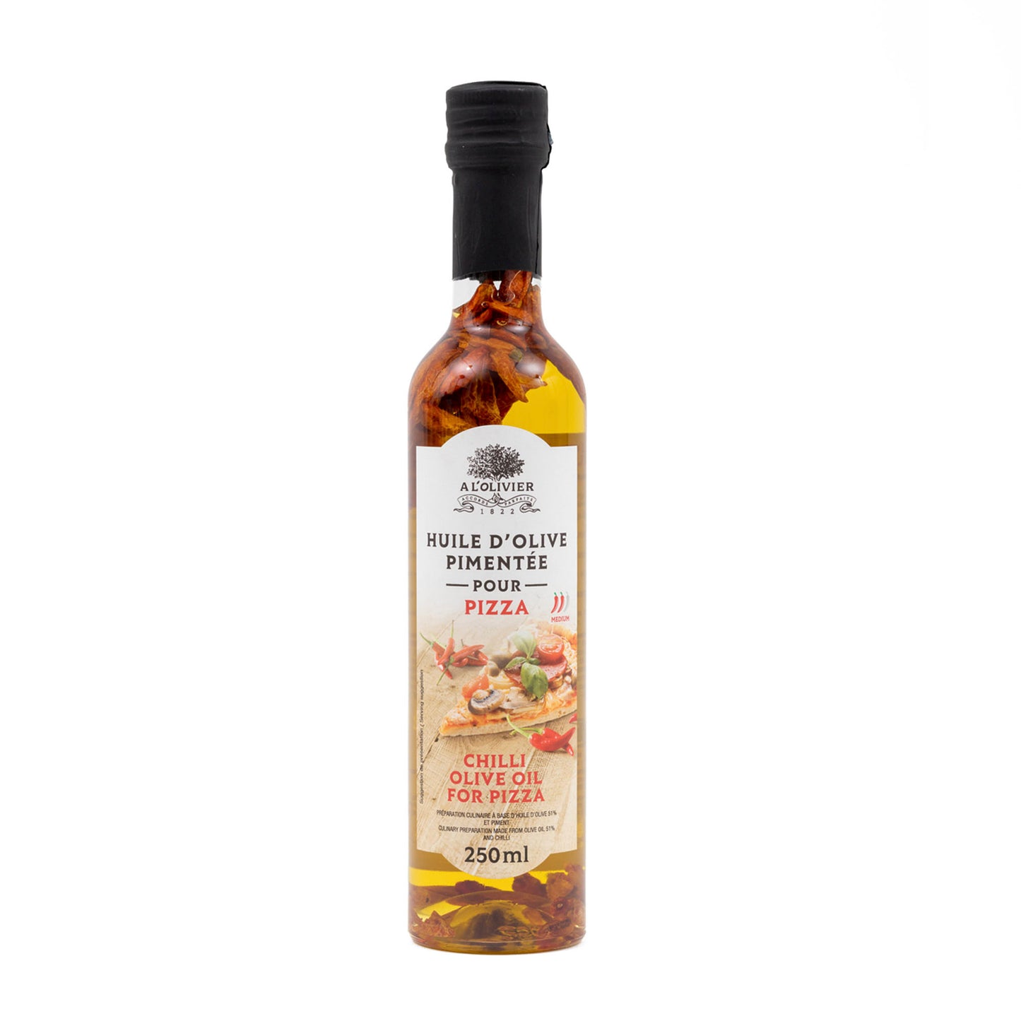 Aceite de Oliva para Pizza 250 ml Al Olivier