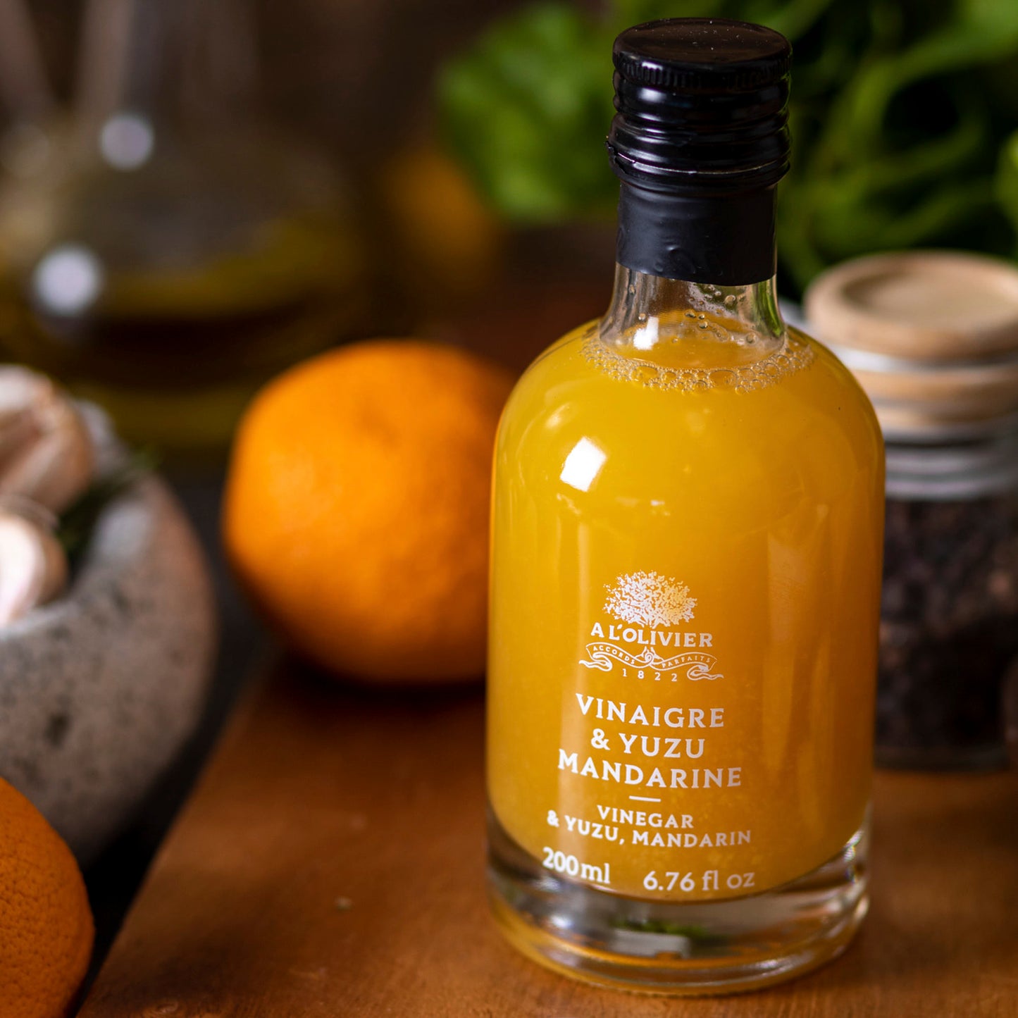 Vinagre Yuzu & Mandarina 200 ml Al Olivier