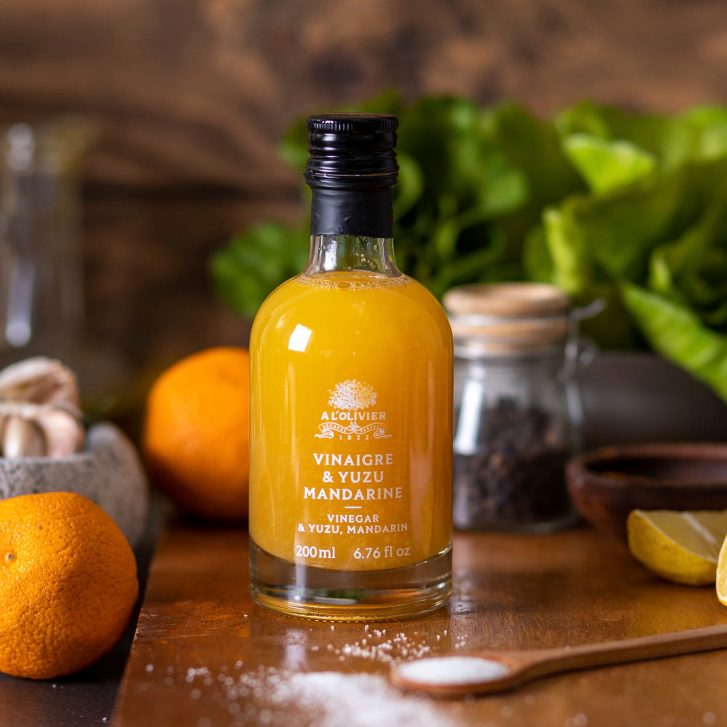 Vinagre Yuzu & Mandarina 200 ml Al Olivier